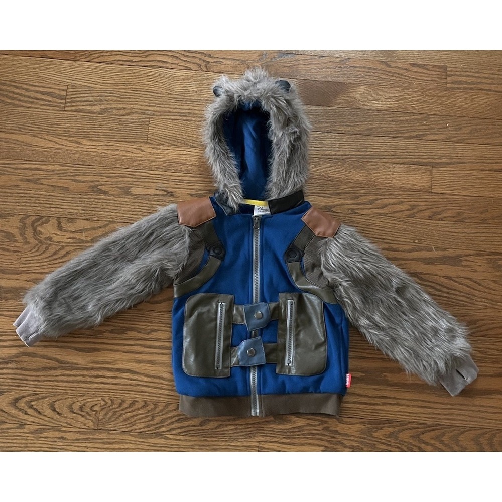 Disney Marvel Rocket Raccoon Guardian Of The Galaxy Hooded Jacket 4